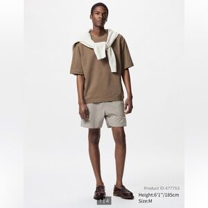 UNIQLO ultra stretch active shorts unisex 5” S